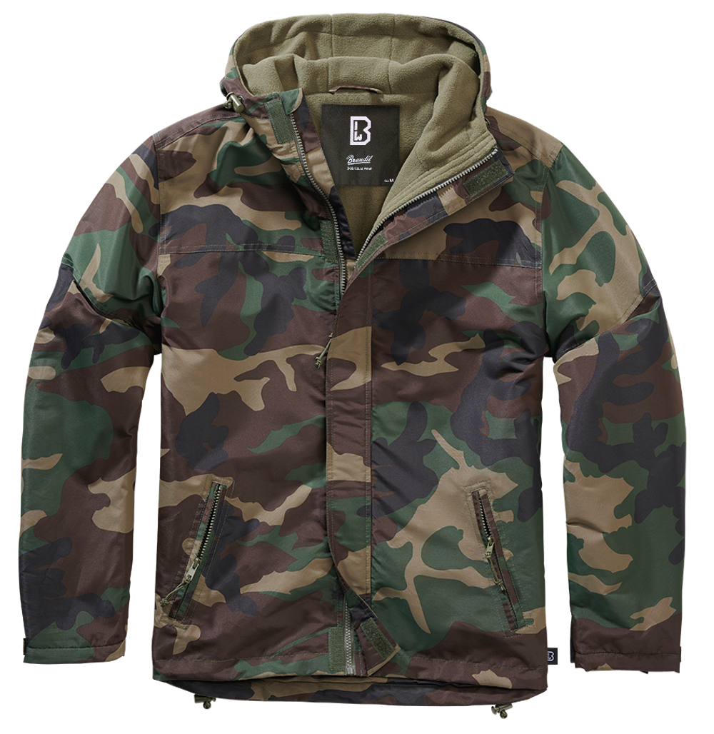 Brandit FRONTZIP WINDBREAKER woodland