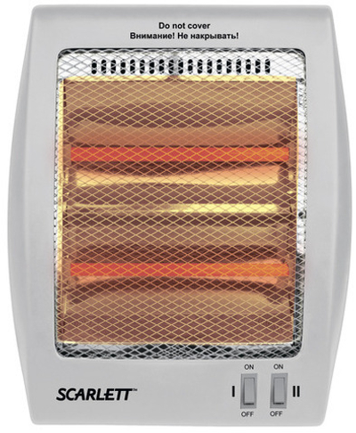 Инфракрасный обогреватель Scarlett SC-IR250D01, 800 Вт, 2 режима