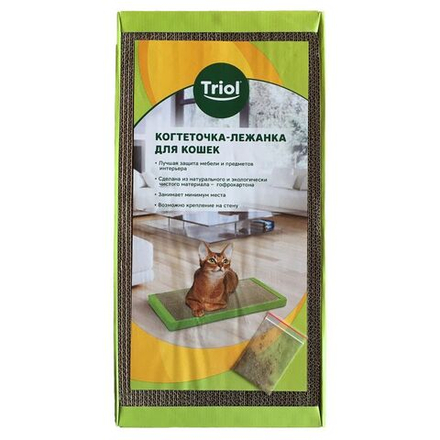 TRIOL Когтеточка-лежанка из гофрокартона Стандарт S, 500*240*31 мм