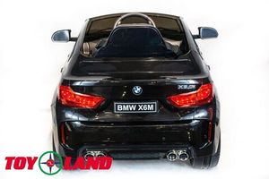 Детский электромобиль Toyland BMW X6M mini Черный