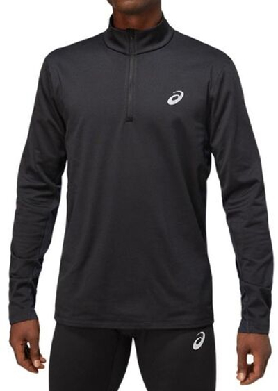 Футболка мужская теннисная теннисная Asics Core LS 1/2 Zip Winter Top M - performance black