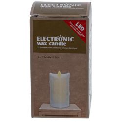 GAEM Изделие декоративное "Свеча" (подсвет, AAAх2 н/п) L6 W6 H10 см