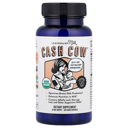 Legendairy Milk, Cash Cow®, 60 веганских капсул