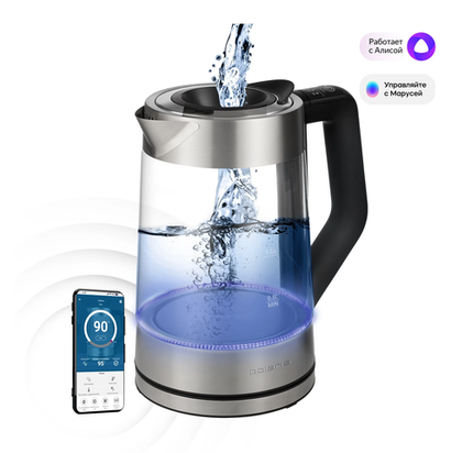 Чайник Polaris PWK 1725CGLD WIFI IQ Home