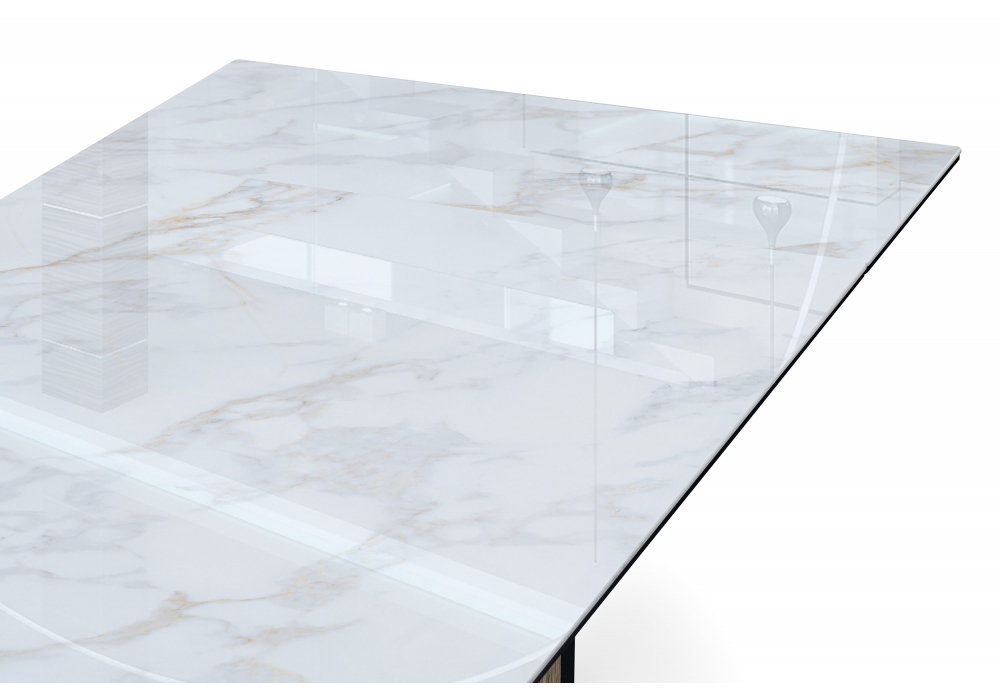 Керамический стол Woodville Саливан 180x90 carla larkin, дуб монтана