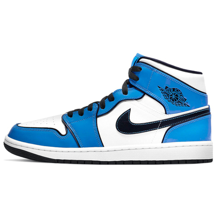 Кроссовки Air Jordan 1 Mid SE Signal Blue