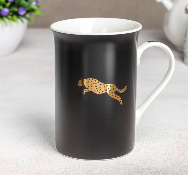 Кружка Доляна «Леопард», 300 мл