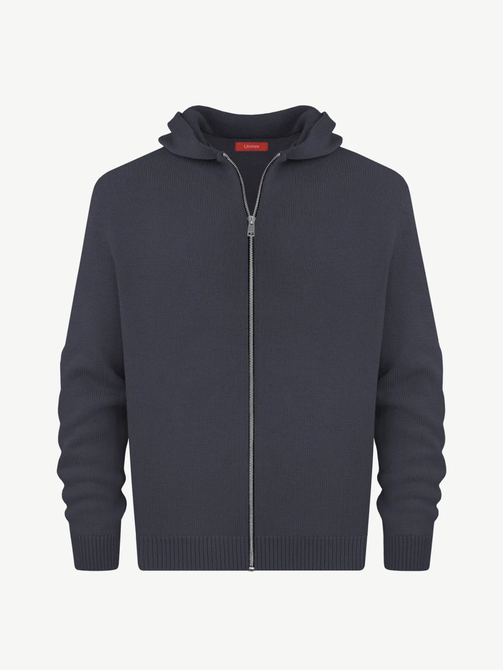 Толстовка на замке из хлопка