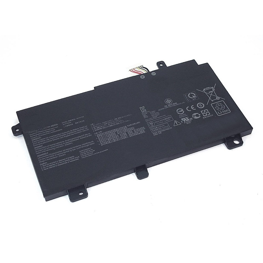 Аккумуляторная батарея для ноутбука Asus FX504 (B31N1726) 11,4V 48Wh черная