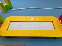 Батутная мини-дорожка - гнутая рама (овальный профиль)