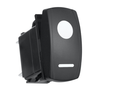 Переключатель ВКЛ/ВЫКЛ, красный, КРУГ ЛИНИЯ