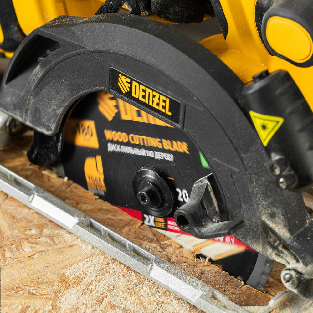 Пильный диск по дереву ф180 х 20 мм, 54зубьев Denzel
