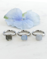 Кольцо Qudo FIRENZE 19 (S) Smoky Quartz 107000/40-5110 19 размер 19