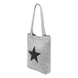 Фетровый пакет для покупок STAR DUST GO