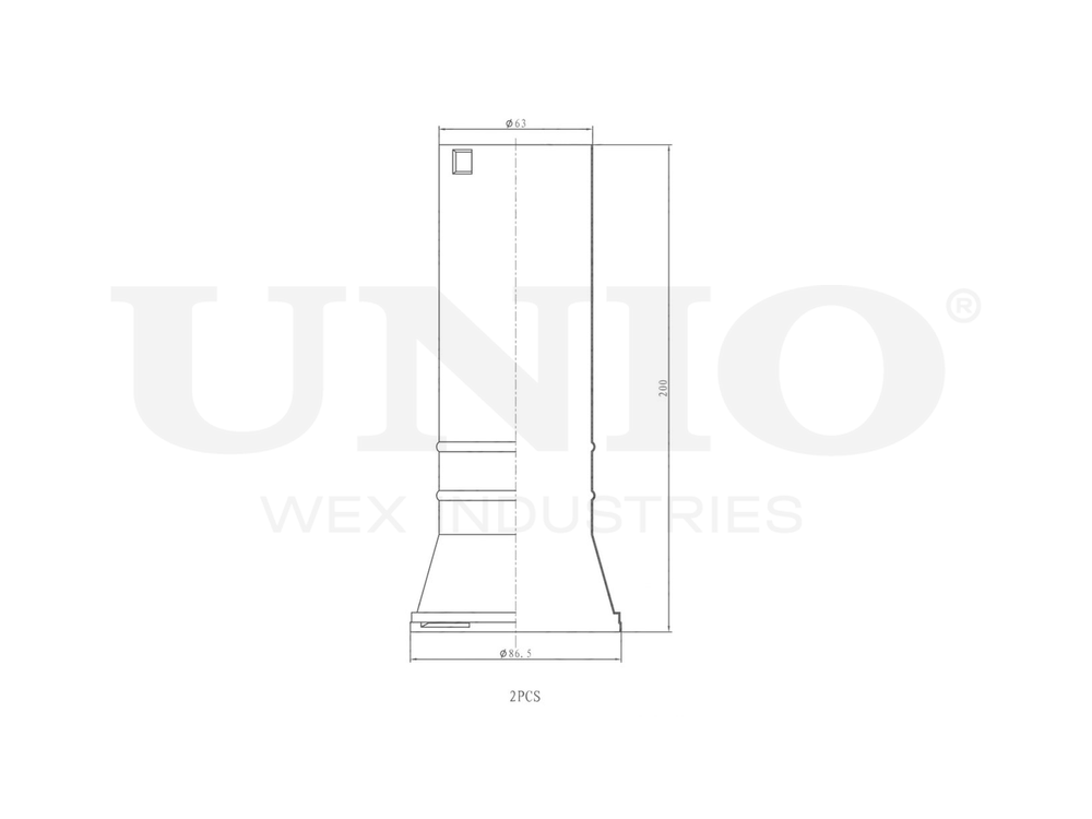 Комплект пыльников UNIO DUC-50075