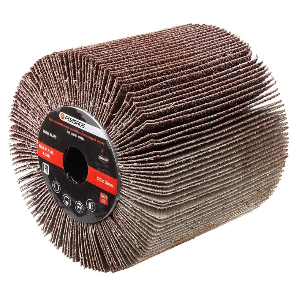 Насадка шлифовальная 120х100мм(Grit 40) Forsage F-FD440W