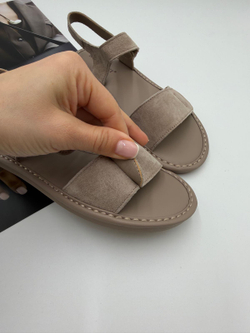 Босоножки женские натуральная кожа арт. PEXL 268-3 цвет "бежевый"