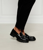 Кожаные лоферы BOSS BLACK - черный(50529799)