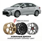 КОВАНЫЕ ДИСКИ для Toyota Corolla XI (E160) 2013-2019 Тойота