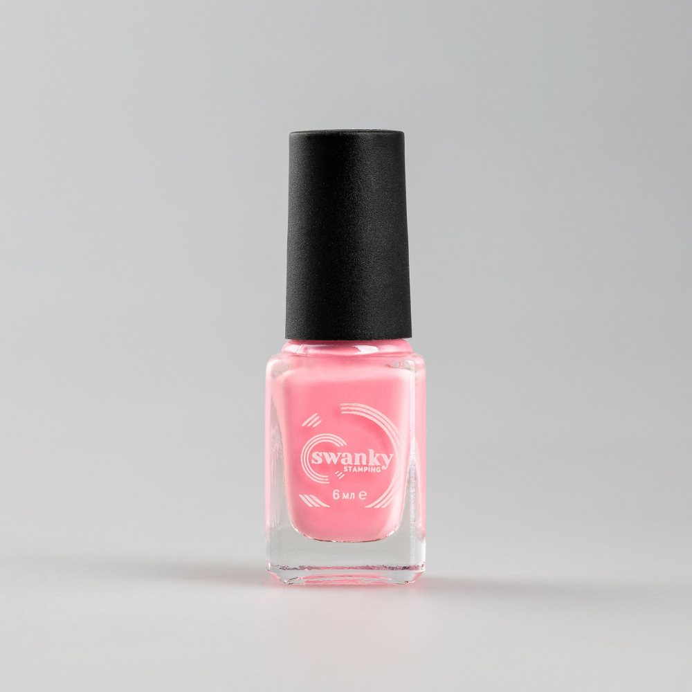 Лак для стемпинга Swanky Stamping S13 светло-розовый 6мл