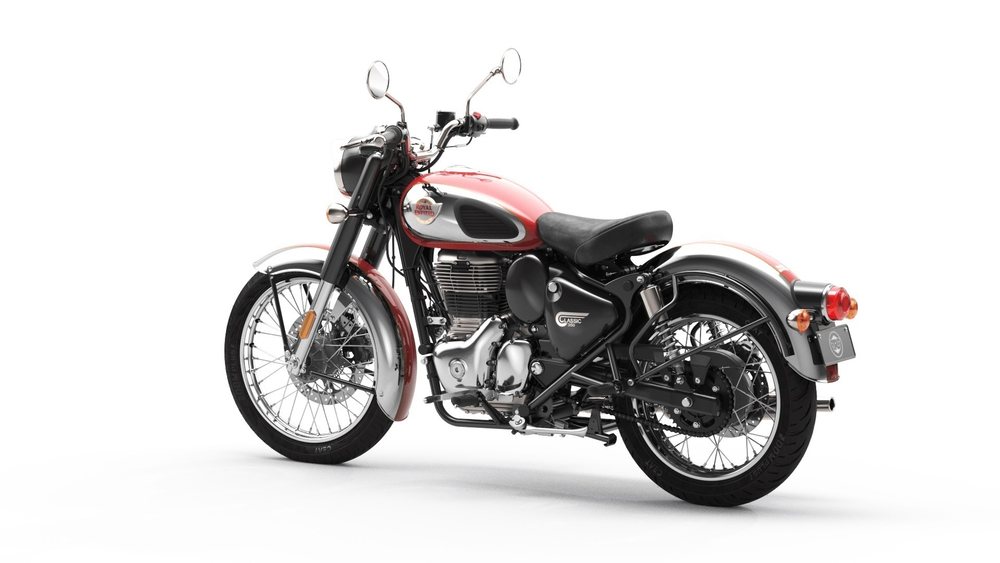 Royal Enfield Classic 350 Chrome Red