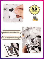 Наклейки для творчества многоразовые Котики