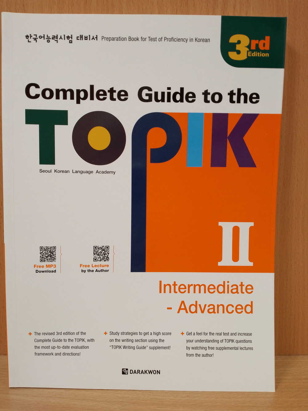 Complete Guide to the TOPIK 2 Intermediate-Advanced: 3rd Edition with Free MP3 Download