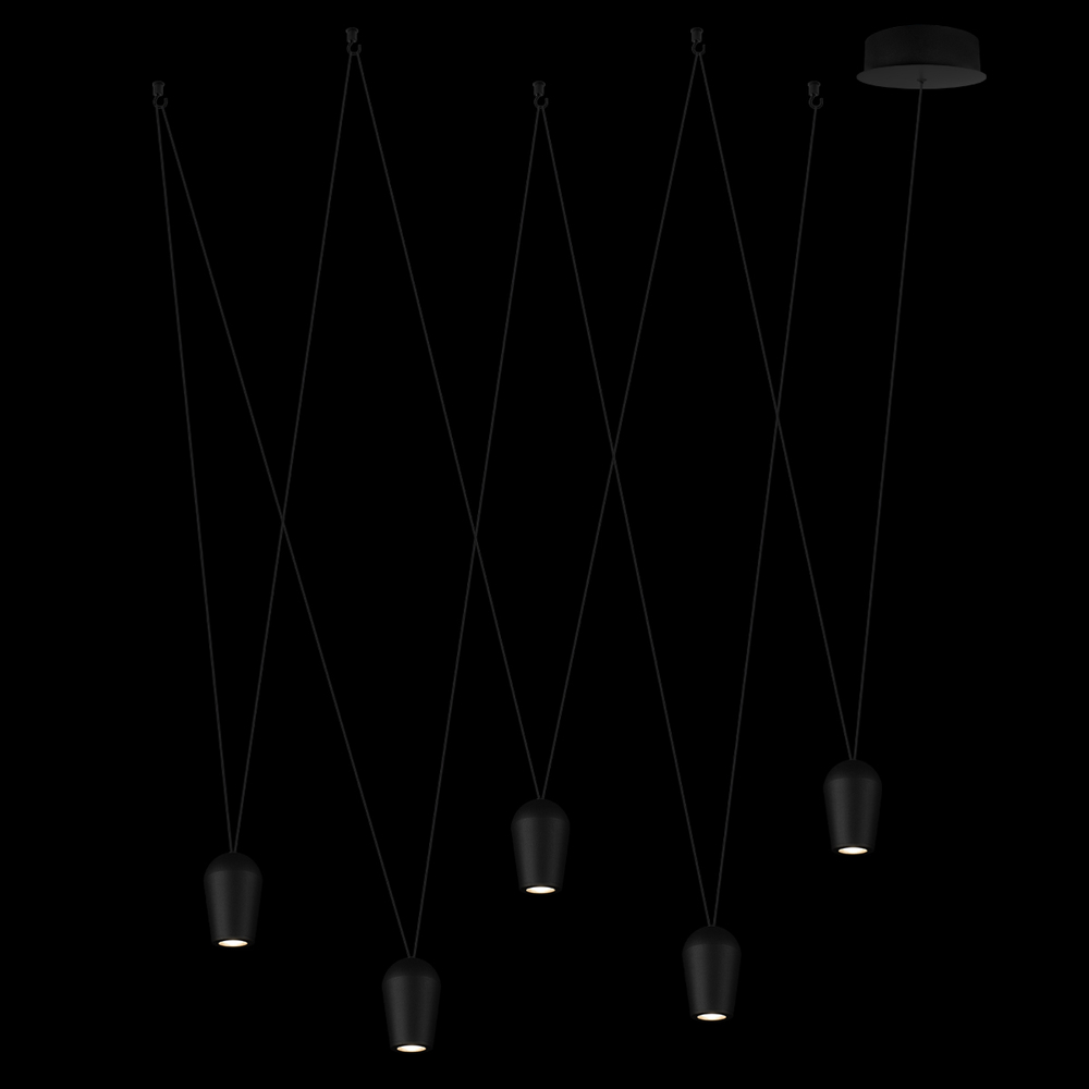 Подвесной светодиодный светильник Loft It Blackout 10357/5