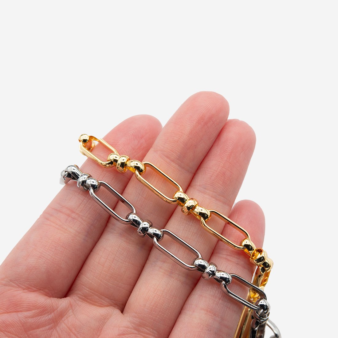 Цепь "Киото" 6,2мм, позолота