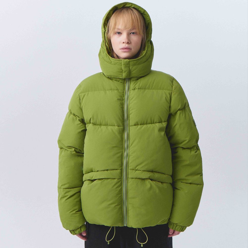 Пуховик Меч FW24 Puffer Basic Apple Green салатовый
