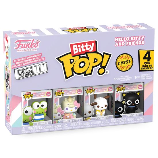 Фигурка Funko Bitty POP! Hello Kitty And Friends Keroppi+HK+Pochacco+Chase (1 of 4) 4PK 85714 (00055302/260525/0081001/20, Китай)