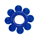Набор эрекционных колец Cock Rings Set, синий (Цвет: синий)