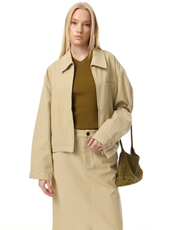 Сумка плетёная suede