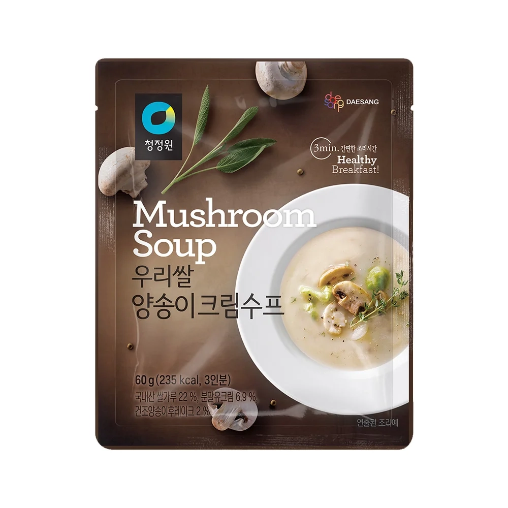 Крем-суп грибной на основе рисовой муки «MUSHROOM SOUP»