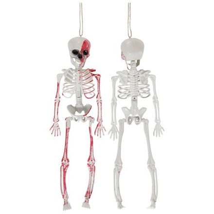 Игрушка "Подвесной скелет кровавый" 1 шт