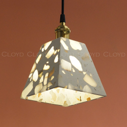 Подвесной светильник Cloyd MATERIA P1 / pyramid - латунь (арт.12182)