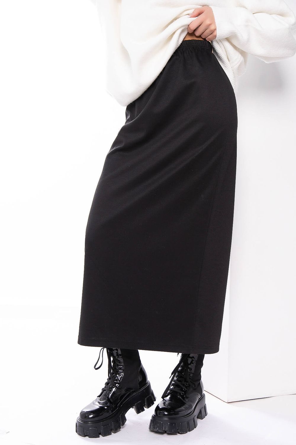 Юбка макси (блэк) Ю7993 LT Collection (Акция)