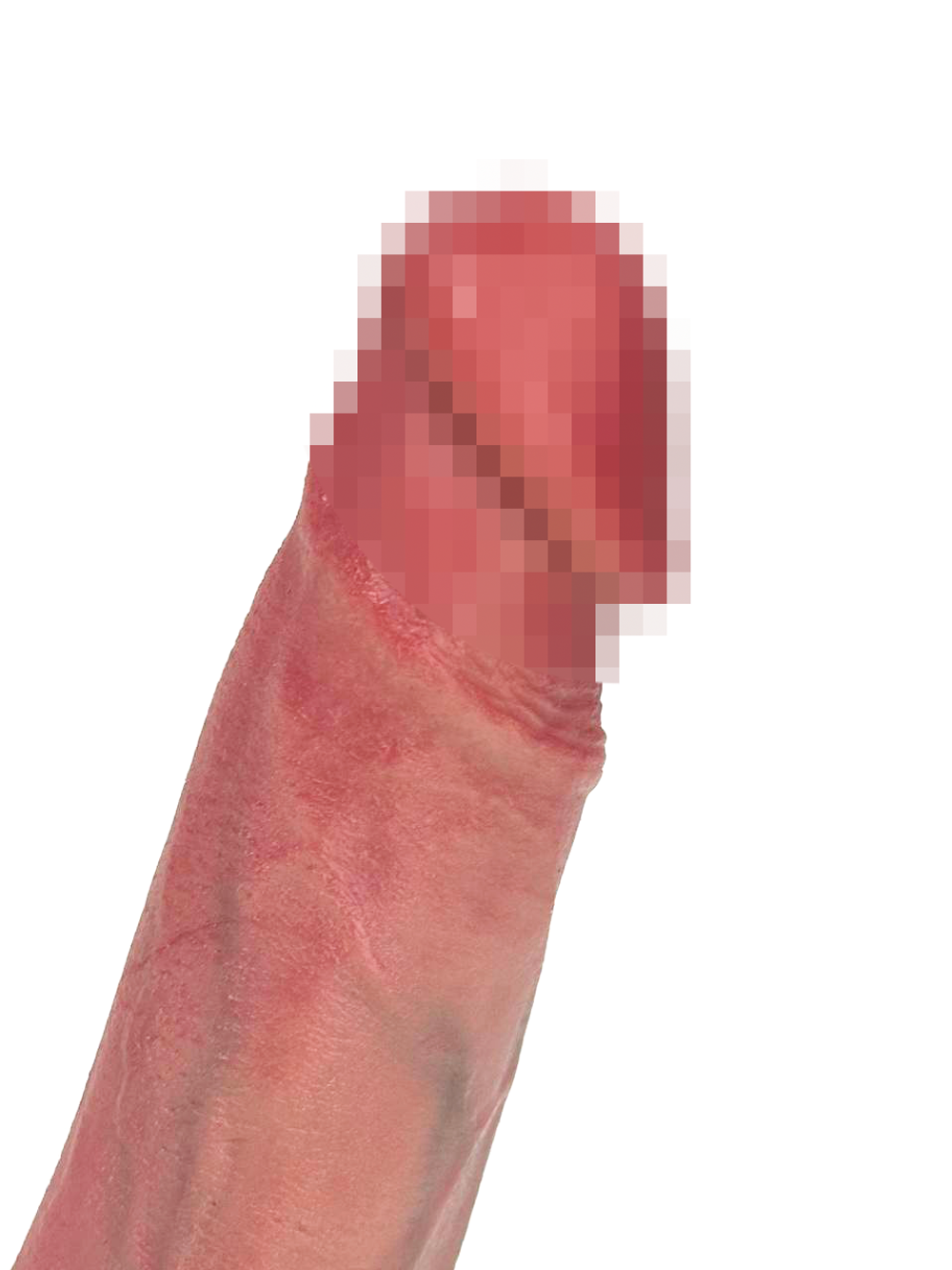 Фаллоимитатор на присоске с мошонкой и с фиксацией формы №76 SGAN 4.3X20, телесный (14 рабочая длина)