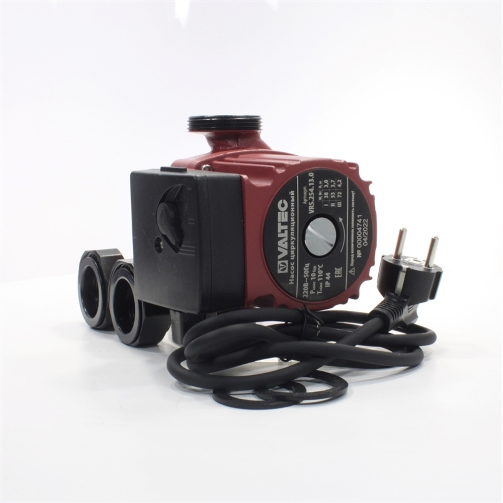 Насос циркуляционный Valtec VRS 256.18 (1х220В; 46Вт), с гайками