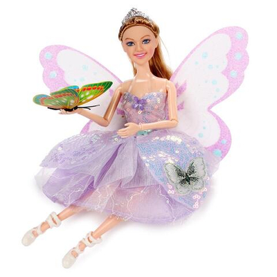 кукла тип Модница с крыльями, коробка QJ133A