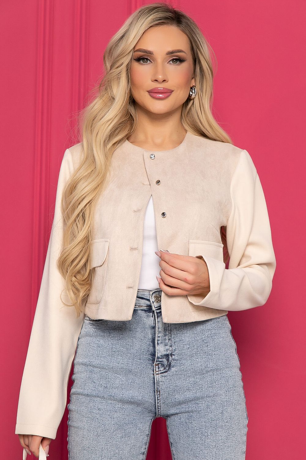 Жакет "Мечта" (беж) Б8620 LT Collection