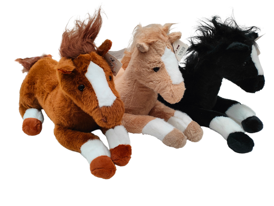 Мягкая игрушка Лошадка в ассорт. 45см