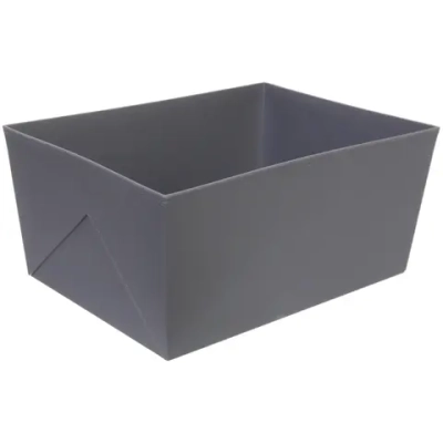 Корзина для хранения с эластичными стенками «ФОРЛИ», цвет серый, 34,5*25,5*16см (лейбл Селфи)