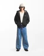 Куртка Bruler d'Amour джинсовая Estampage черная