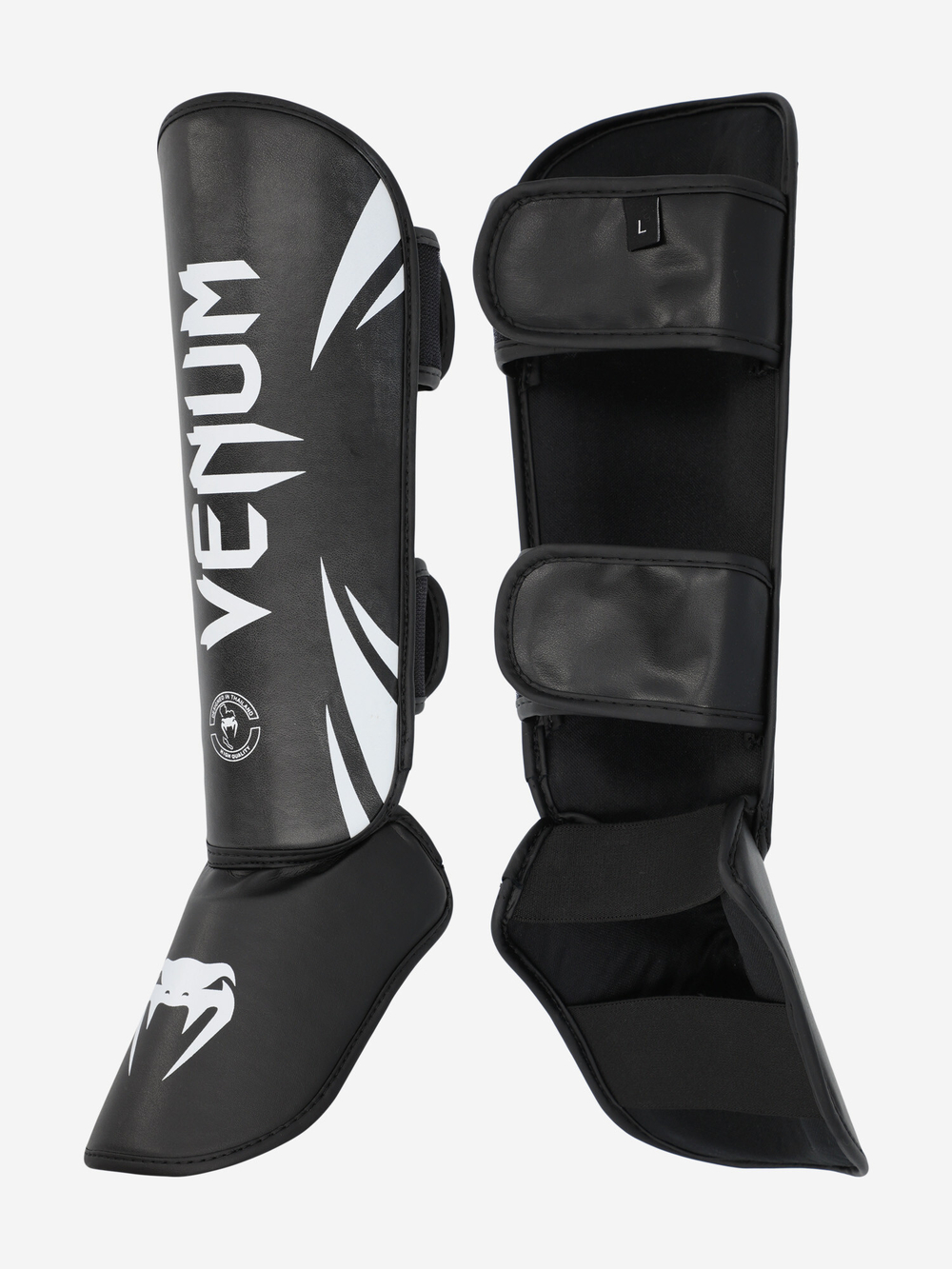 защита ног Venum Challenger Black/White