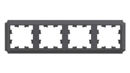 Рамка 4-м AtlasDesign Antique универс. базальт SE ATN101404