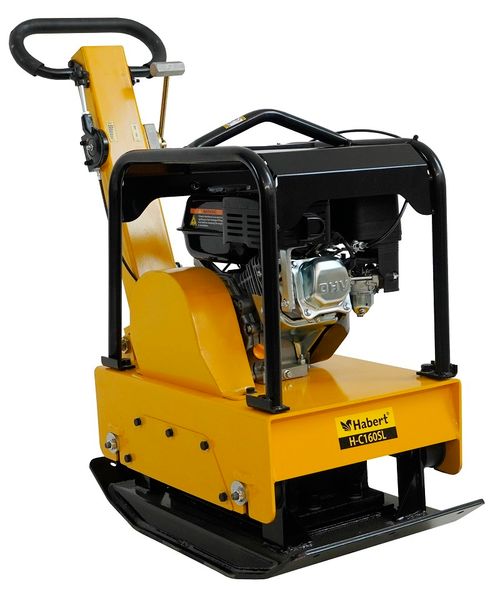Виброплита реверсивная Habert H-C160SL - [146 кг / 25 кН / Loncin G200F] бензиновая