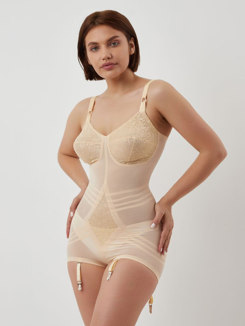 Корсетная грация очень сильной степени коррекции (Размер: 34DD) (Цвет: черный)