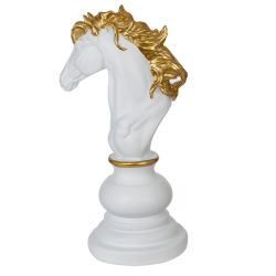 GAEM Фигурка декоративная "Шахматный Конь", L8 W10 H20 см