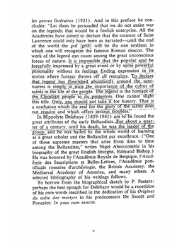 The Legends Of The Saints; An Introduction To Hagiography | Pere H. Delehaye